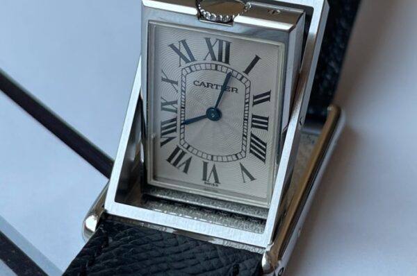 Cartier Tank Basculante 2390 Stainless Steel
